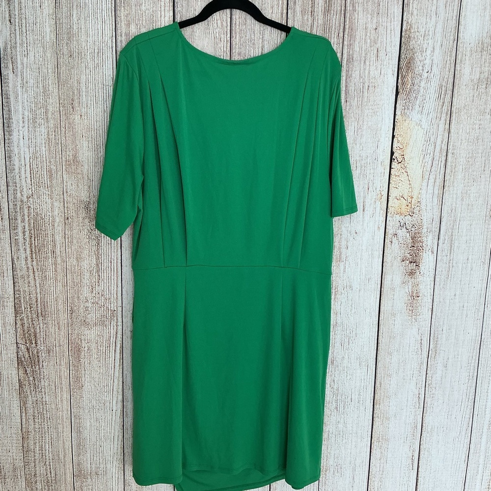 Future Collective Emerald Midi Dress - Picture 2 of 3